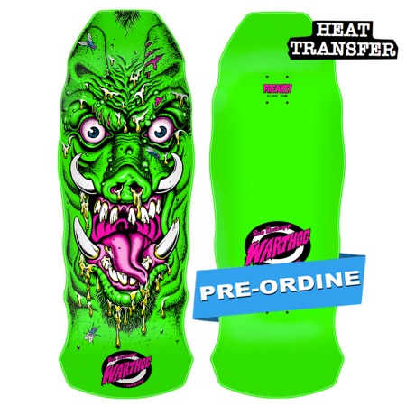 Tavola Santa Cruz Roskopp Warthog Freaks Verde Fluo | Boardstyle