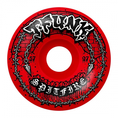 SPITFIRE T-Funk Raw Formula 4 Radial Full 57 mm 99a Red