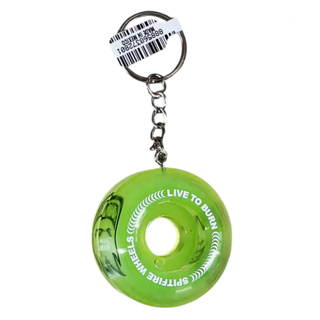 Portachiavi SPITFIRE Wheels Keychain ruota colore verde