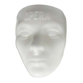 OPERA Skateboard Mask Wax white