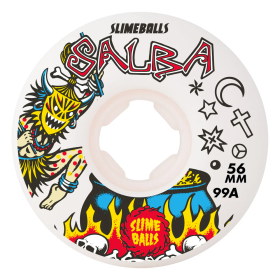 Ruote Skateboard SANTA CRUZ Slime Balls Greetings Speed Balls 56mm 99a
