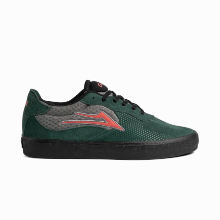 Scarpe Skateboard LAKAI ESSEX Spruce/Black Coral Suede