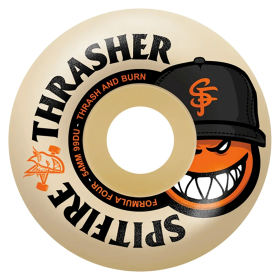 Ruote Skateboard SPITFIRE x Thrasher The City Radial 54 mm 99a