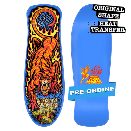 PRE-ORDINE Skateboard SANTA CRUZ Salba Tiger Blue