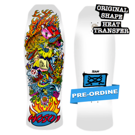 Santa Cruz Hosoi Collage Reissue Deck 80s Shape Old School Skateboard