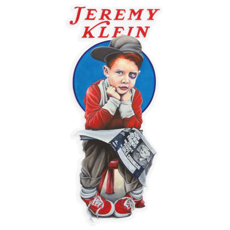 Sticker Adesivo Skateboard World Industries Jeremy Klein Black Eye Kid