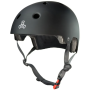 Casco Triple Eight Dual Certified Matte Black | Boardstyle