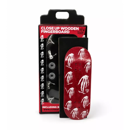 CLOSE UP Fingerboard completo Mozaic red set 33 mm Medium concave