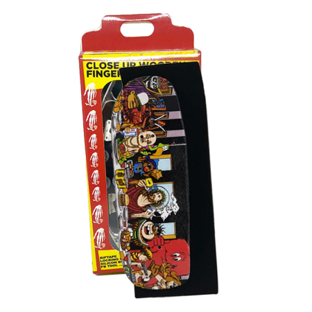 CLOSE UP Fingerboard SUPER CLICHE 34MM Medium concave