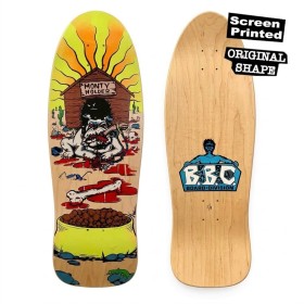 BBC Monty Nolder Bulldog two Serigrafia wood color