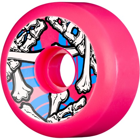 PRE-ORDER Skateboard Wheels POWELL PERALTA Cross Bones 64mm 97a Pink