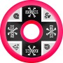 PRE-ORDINE Ruote Skateboard POWELL PERALTA Cross Bones Skateboard Wheels 64mm 97a Pink