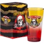 Bicchiere POWELL PERALTA Pint Glass Winged Ripper Yellow/ Red Fade
