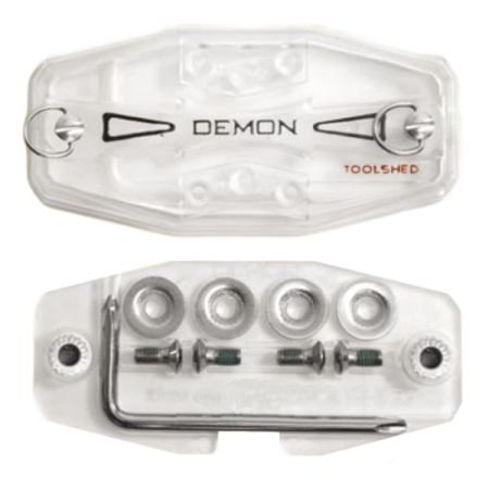 Pad Snowboard Demon DS6007 Toolshed stomp + Cacciavite + viti di ricambio
