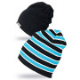 Cappello Beanie LEVEL Trend ET colore Light blue Reversibile