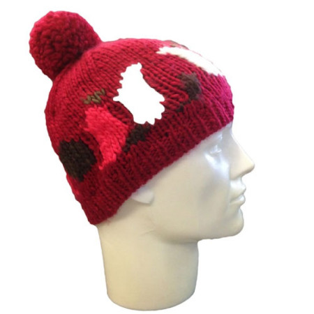 Cappello Beanie Roxy colore scarlet bordeaux
