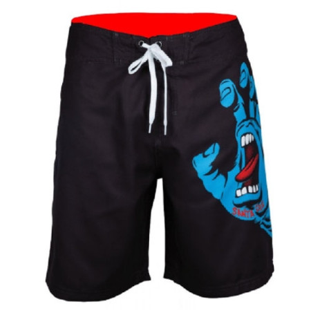 Boardshort SANTA CRUZ Screaming hand Black