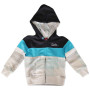 Felpa QUICKSILVER Raven colore White/blue/grey
