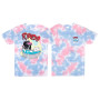 Maglietta T-shirt RIPNDIP Bath Time Tee Pink Tie Dye