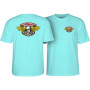Maglietta T-shirt POWELL PERALTA Winged Ripper colore Celadon