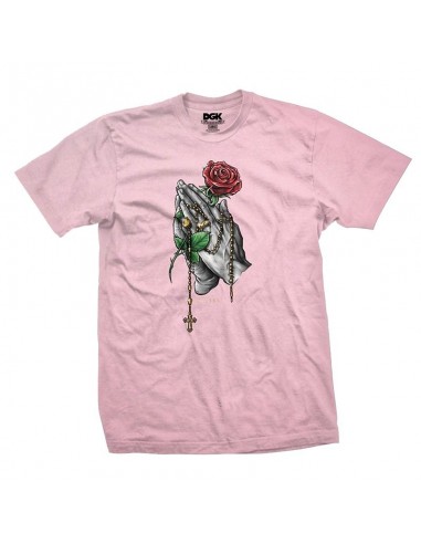 Maglietta T-shirt DGK Rosary colore Pink