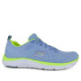 Scarpe SKECHERS Valeris colore Light blue/Yellow Fluo