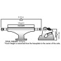 Independent truck carrelli skateboard 144 mm per tavole da 8,25