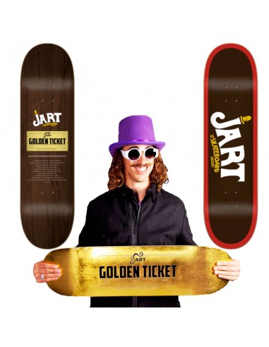Tavola Skateboard JART Factory Golden...