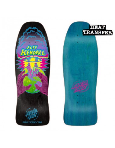 Santa Cruz Kendall End Of The World Black Skateboard deck