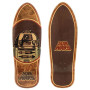SANTA CRUZ Star Wars Skateboard deck R2-D2 INLAY