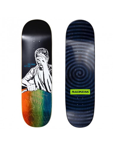 MADNESS Skateboards Engraved 9" x...
