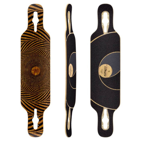 Longboard deck LOADED Tan Tien Abstract 39" x 8.6" flex 2