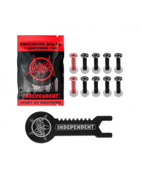 Viti Truck Skateboard INDEPENDENT Genuine Parts Phillips cross bolts 1" Slayer Collabo