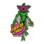 stickers stranger things santa cruz demogorgone