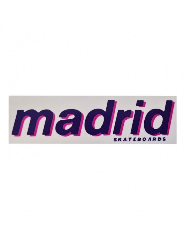 Adesivo stickers MADRID Skateboard...