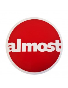 ALMOST Skateboards round red