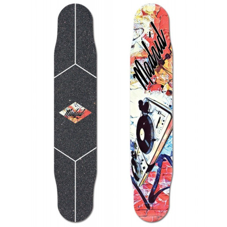 Tavola deck Dancing Longboard MADRID Fiberglass Pole Turntable 46"