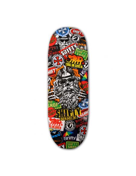 CLOSE UP Fingerboard completo Shifty Stickers set