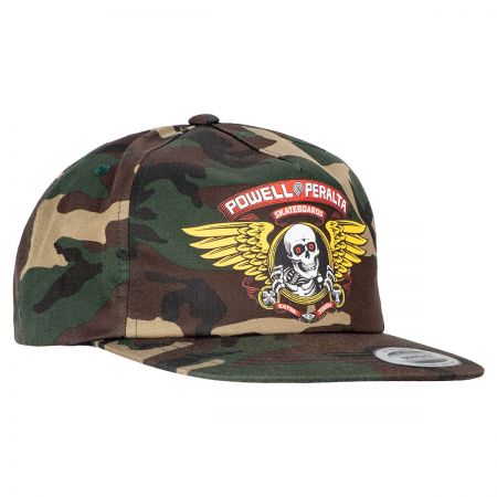 Snapback INDEPENDENT POWELL PERALTA Winged Ripper color camo green