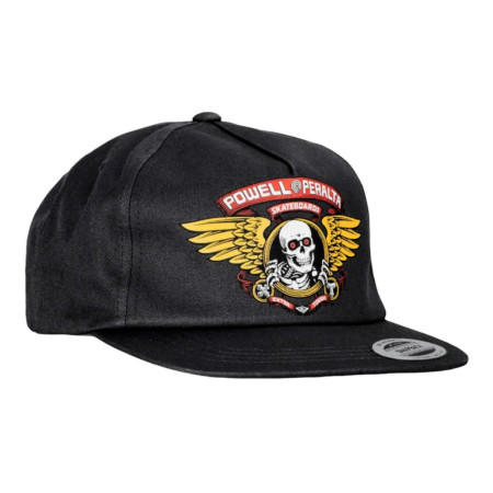 Cappellino con visiera POWELL PERALTA Winged Ripper Nero