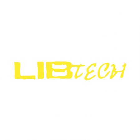 Stickers LIB TECH Logo yellow vinil...