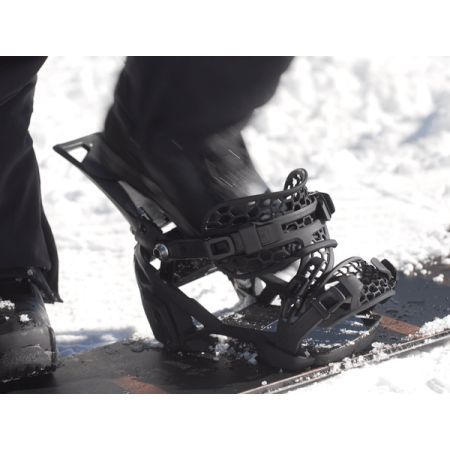 スノーボード NIDECKER SUPERMATIC Black M Nidecker supermatic attacco snowboard black negozio online