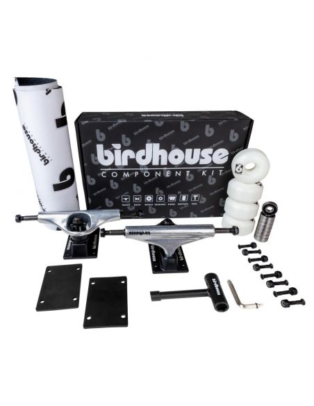 birdhouse skateboard component kit trucks allen bolts wheels bearings riser griptape tool