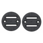 2 pezzi Regular disk per attacco Snowboard UNION Disk Standard