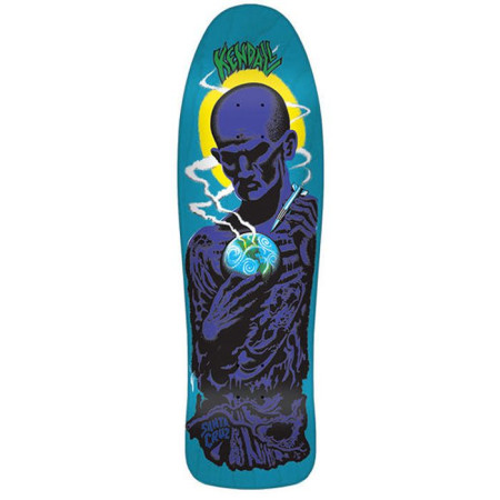 Skateboard Deck SANTA CRUZ Kendall Atomic Man 9,75" x 31,7" Blue