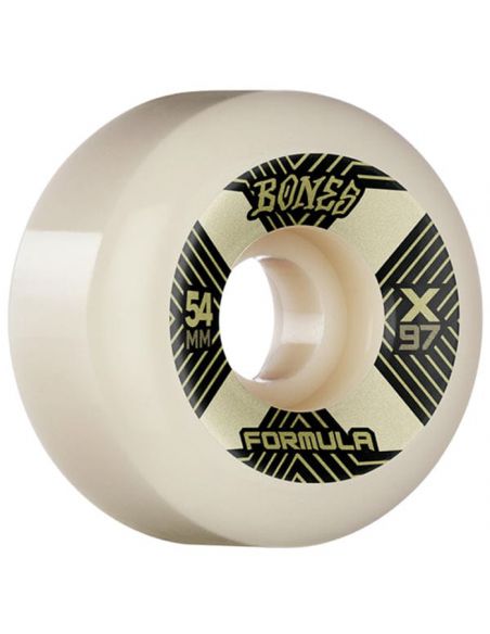 Skateboard Wheels BONES X Formula Xcell 54 mm 97a duro V6