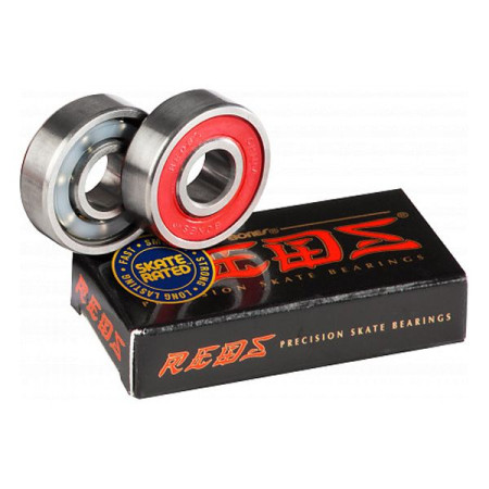 Skateboard Bearings BONES Reds 2 pc