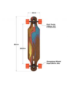 Longboard completo LOADED Icarus 2