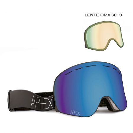 Snowboard Goggles APHEX Virgo Revo Blue