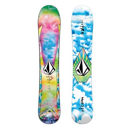 Tavola deck Snowboard NITRO Alternator x Volcom misura 157 cm